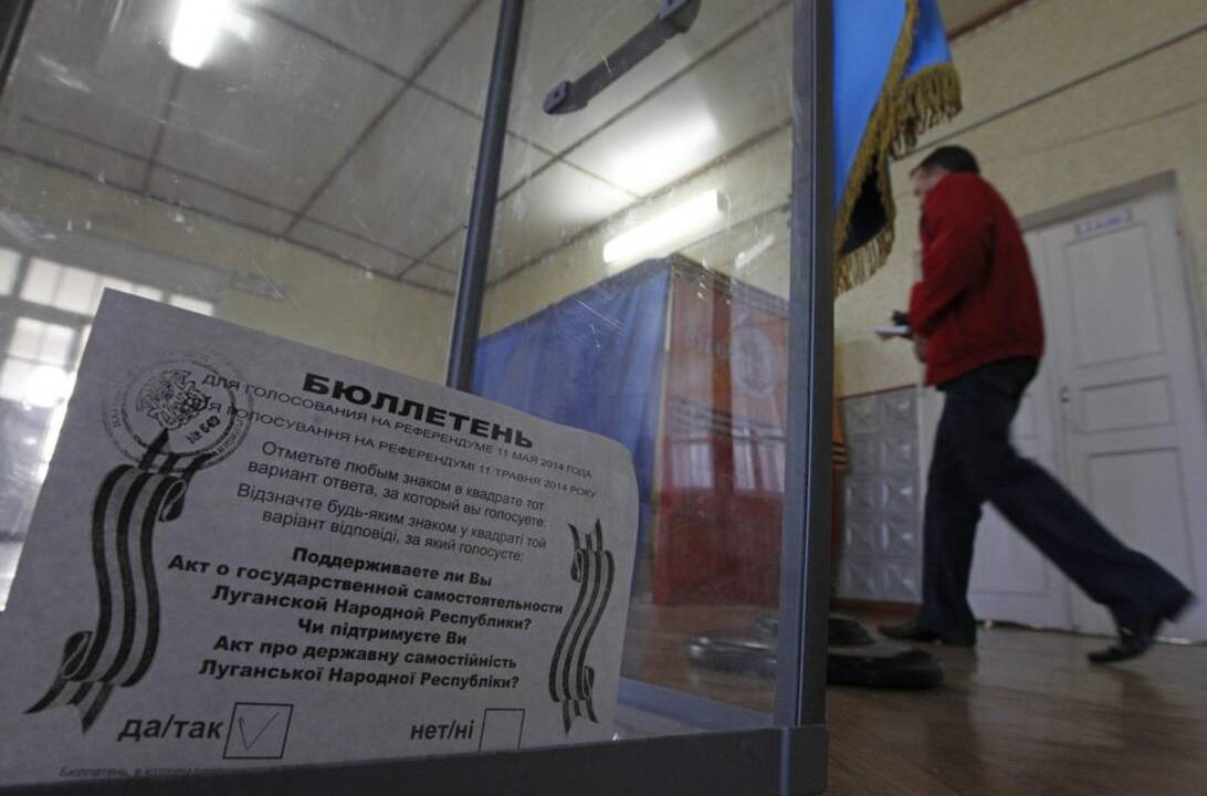 Referendumas dėl nepriklausomybės Rytų Ukrainos Donecko ir Luhansko srityse