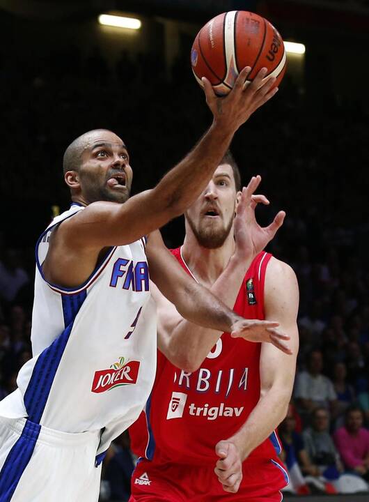 Europos krepšinio čempionatas: Prancūzija - Serbija 81:68