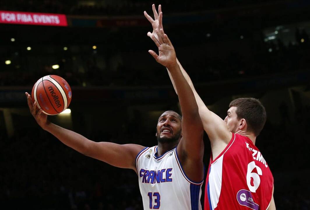 Europos krepšinio čempionatas: Prancūzija - Serbija 81:68