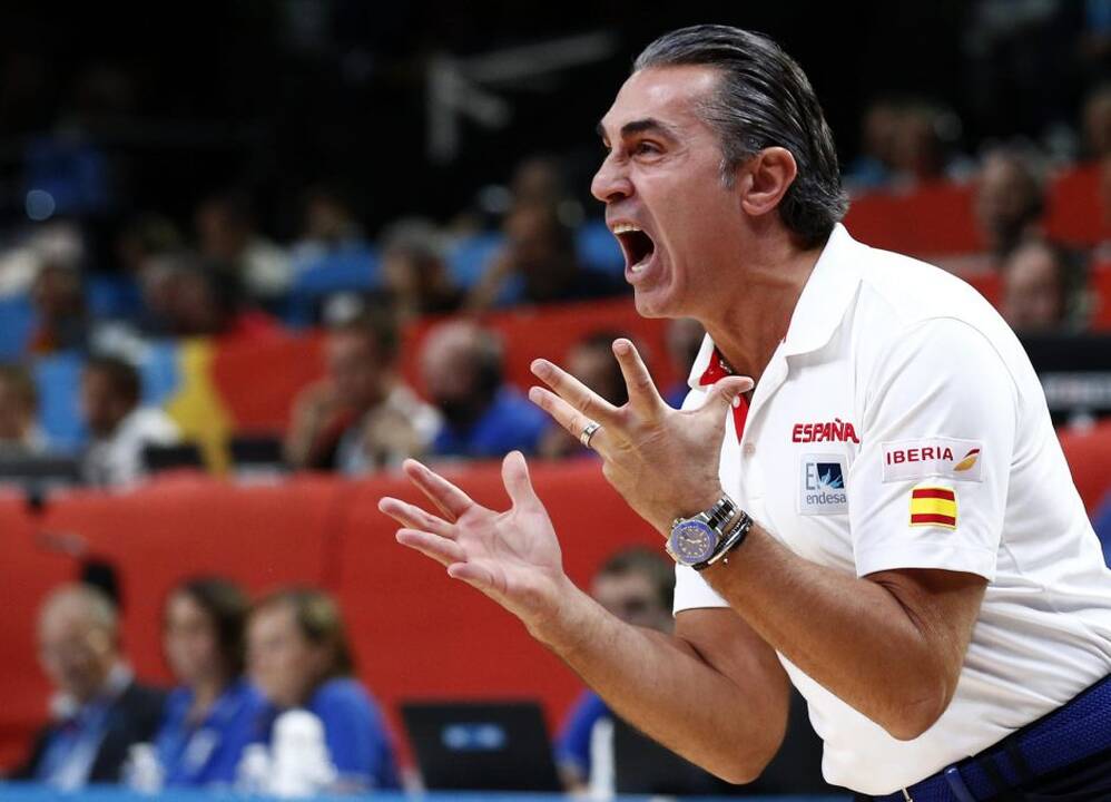Europos čempionato finalas: Lietuva - Ispanija 63:80