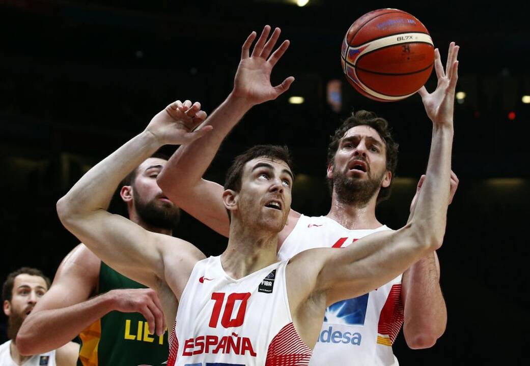 Europos čempionato finalas: Lietuva - Ispanija 63:80