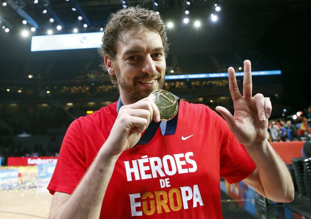 Europos čempionato finalas: Lietuva - Ispanija 63:80