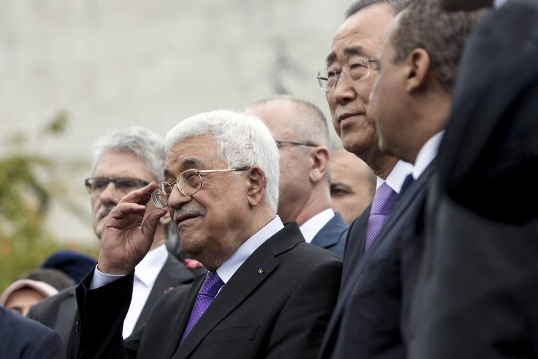Palestinos vėliava – pirmąkart Jungtinėse Tautose
