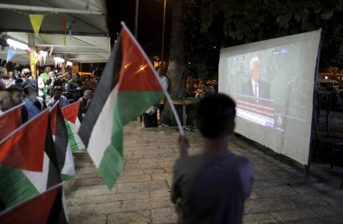 Palestinos vėliava – pirmąkart Jungtinėse Tautose
