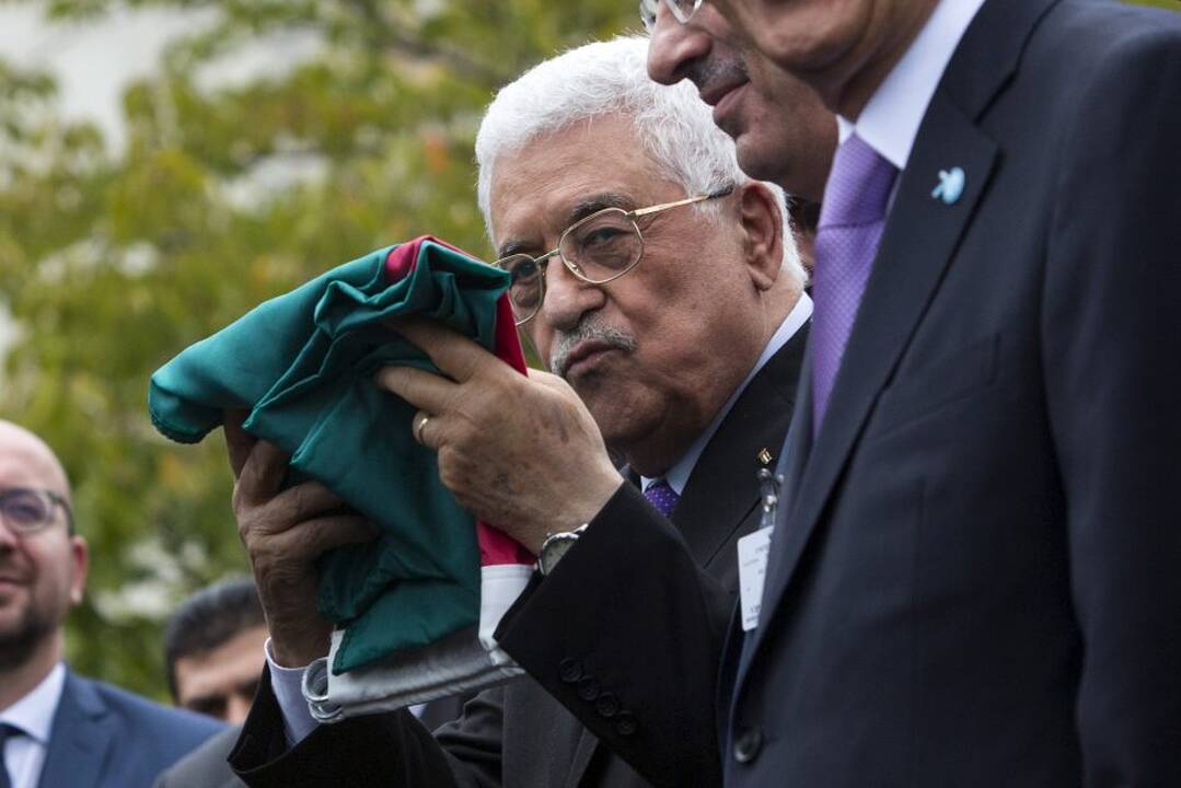 Palestinos vėliava – pirmąkart Jungtinėse Tautose