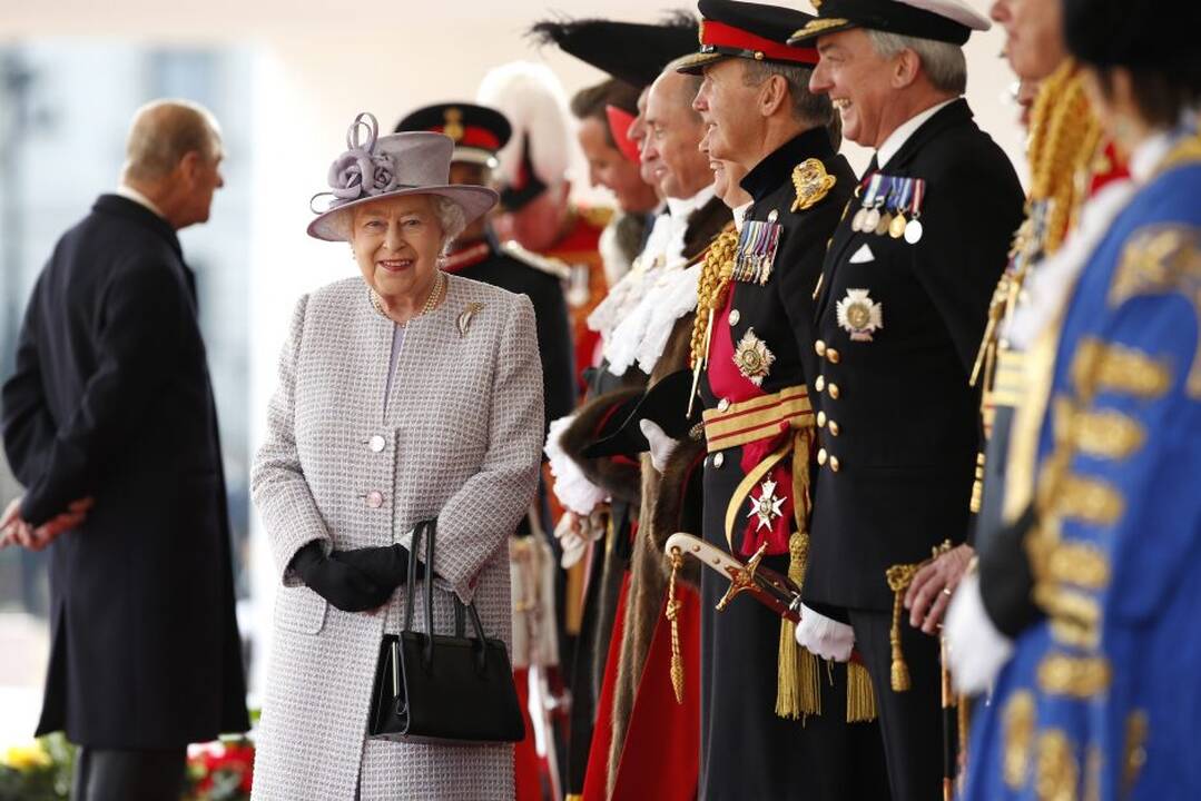 Karališkas Kinijos prezidento priėmimas Britanijoje 
