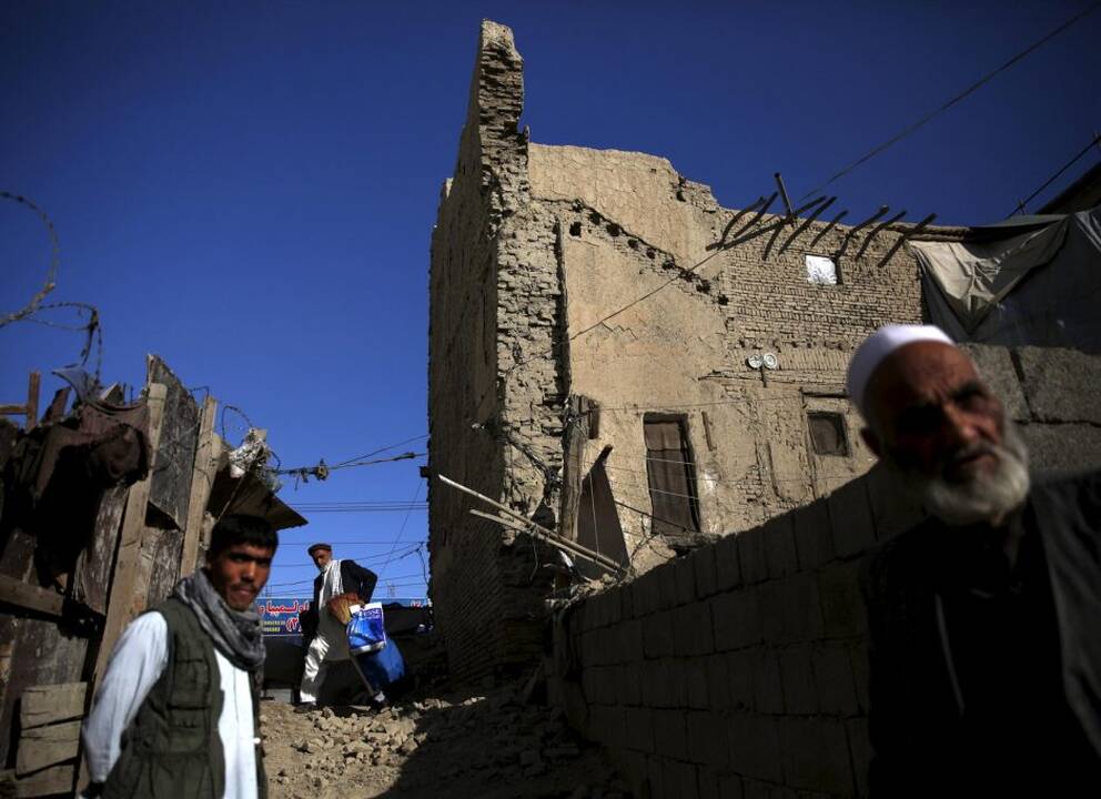 Žemės drebėjimas Indijoje, Pakistane ir Afganistane