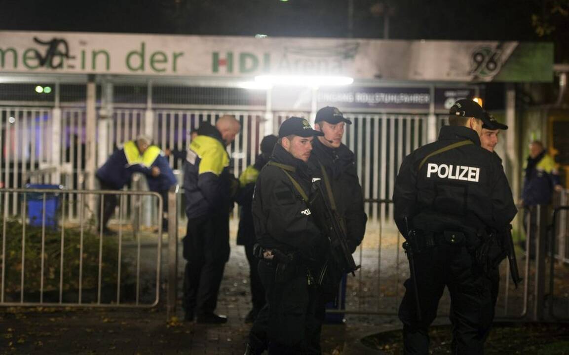 Atšauktos Vokietijos ir Olandijos futbolininkų rungtynės