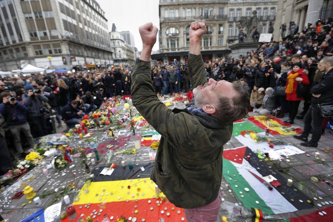Belgija pagerbė teroro aukas