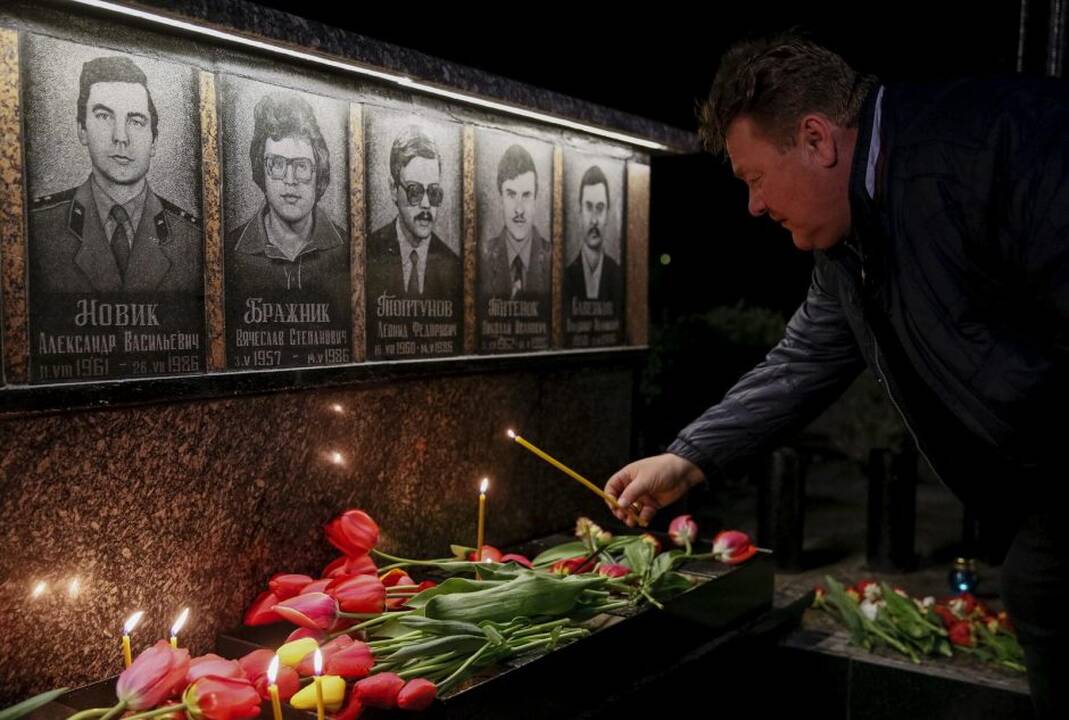 30-osios Černobylio katastrofos metinės Ukrainoje