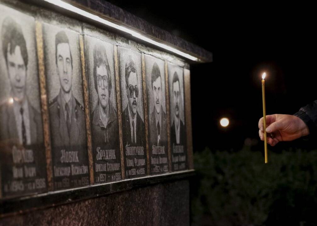 30-osios Černobylio katastrofos metinės Ukrainoje