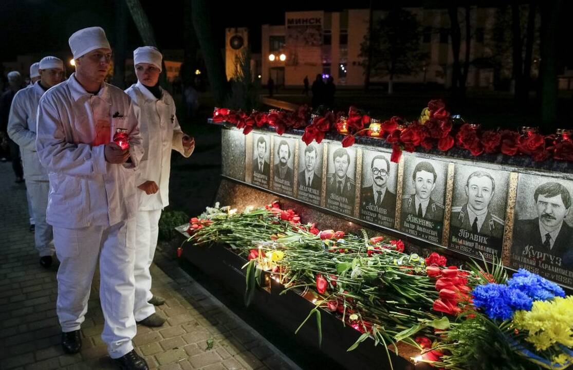 30-osios Černobylio katastrofos metinės Ukrainoje