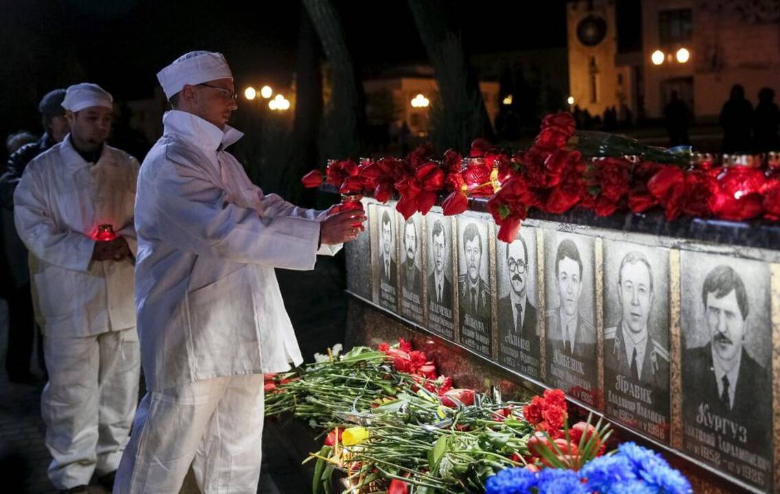 30-osios Černobylio katastrofos metinės Ukrainoje