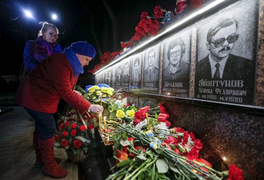 30-osios Černobylio katastrofos metinės Ukrainoje