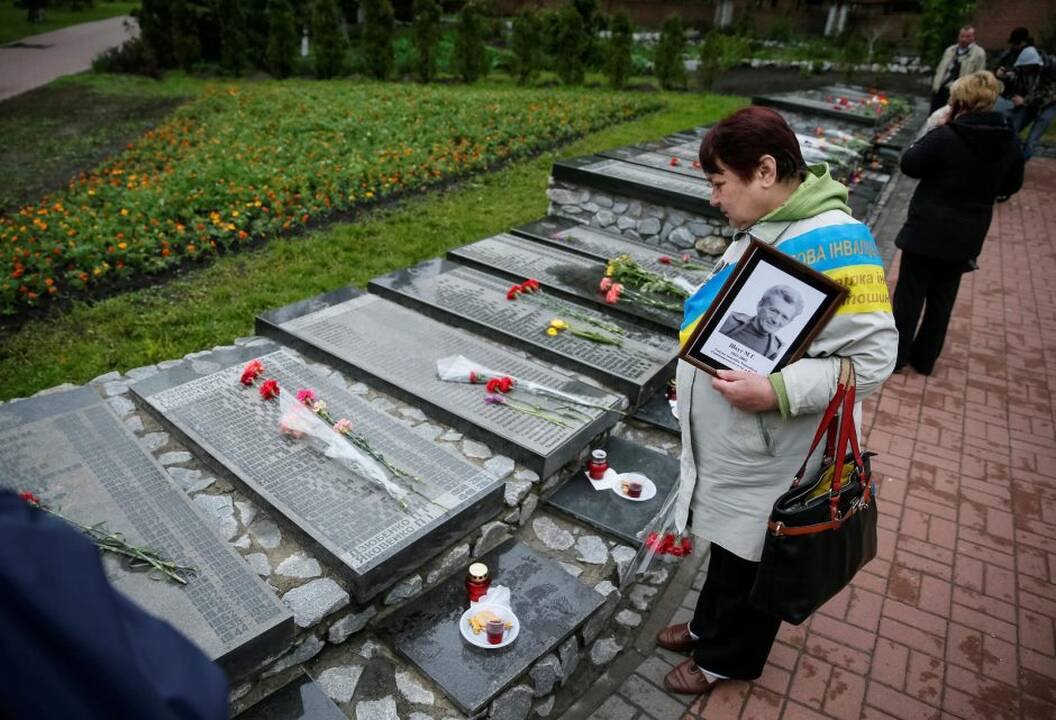30-osios Černobylio katastrofos metinės Ukrainoje