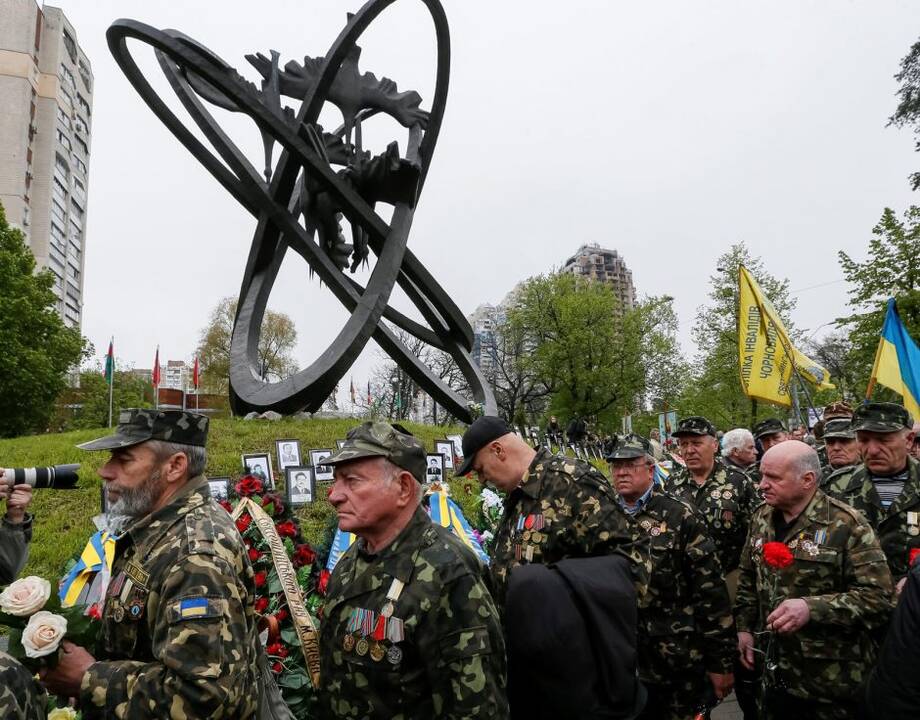 30-osios Černobylio katastrofos metinės Ukrainoje