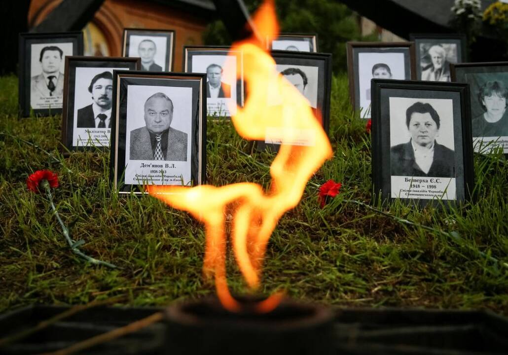 30-osios Černobylio katastrofos metinės Ukrainoje