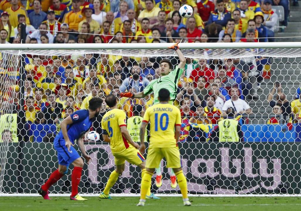 Euro 2016: prancūzų ir rumunų susitikimas