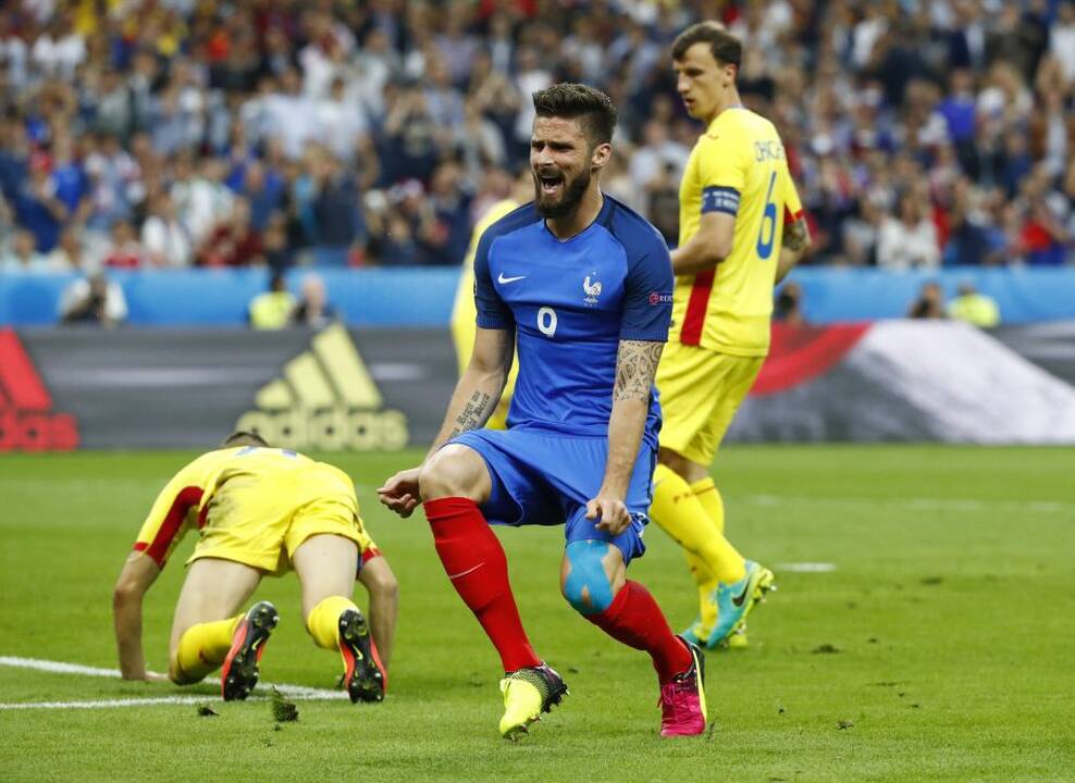 Euro 2016: prancūzų ir rumunų susitikimas