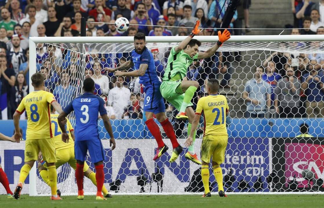 Euro 2016: prancūzų ir rumunų susitikimas