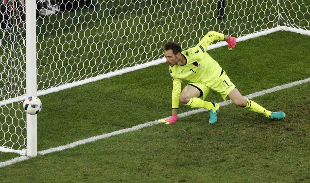 Euro 2016: Prancūzija - Albanija 2:0