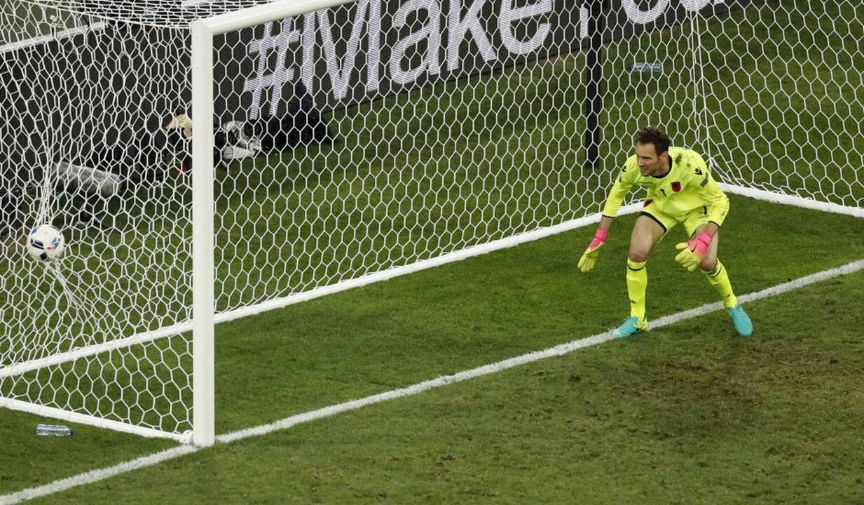 Euro 2016: Prancūzija - Albanija 2:0