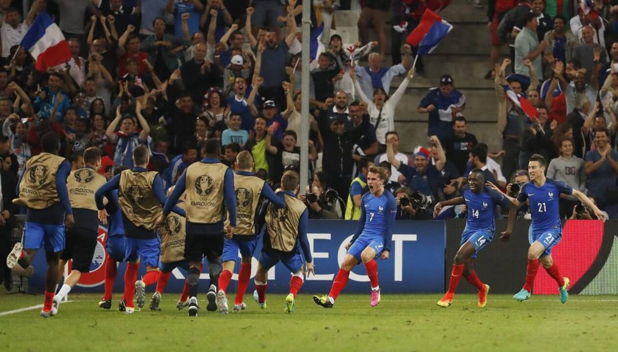 Euro 2016: Prancūzija - Albanija 2:0