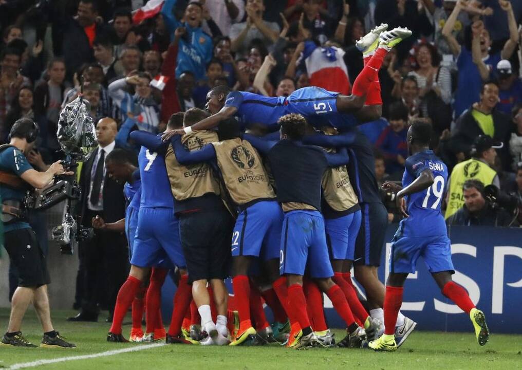 Euro 2016: Prancūzija - Albanija 2:0