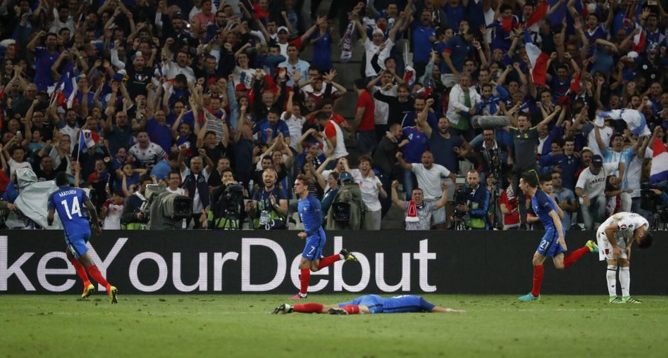 Euro 2016: Prancūzija - Albanija 2:0