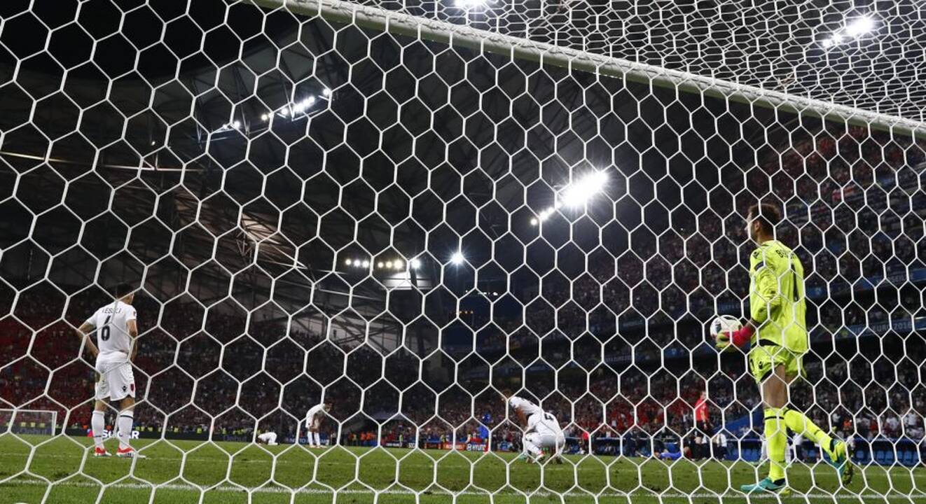 Euro 2016: Prancūzija - Albanija 2:0