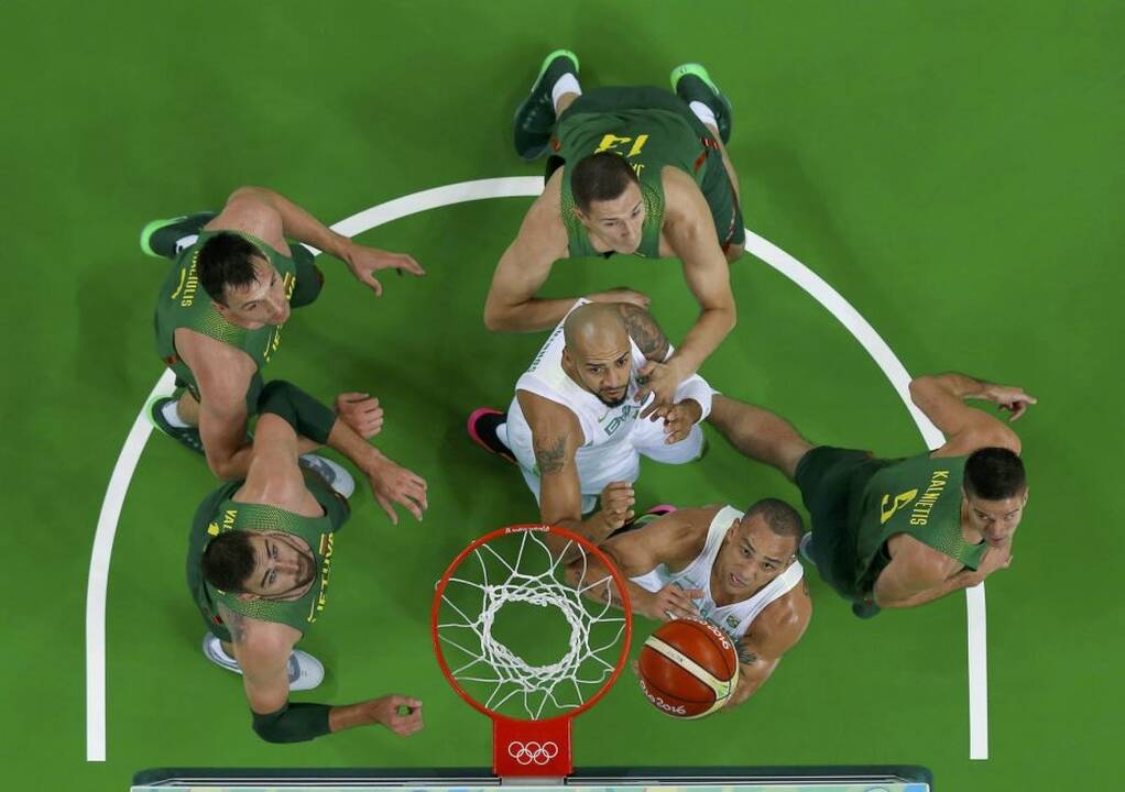 Olimpinis krepšinis: Lietuva – Brazilija