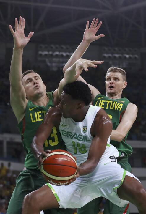Olimpinis krepšinis: Lietuva – Brazilija