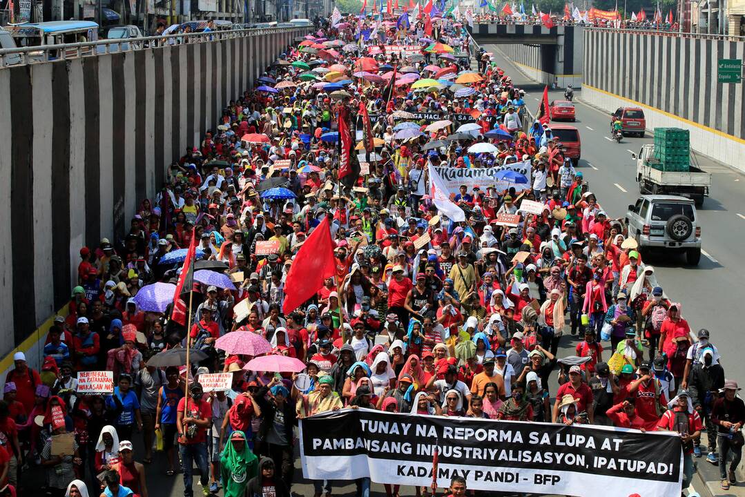 Tarptautinės darbo dienos protestai pasaulyje