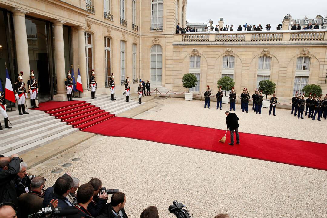 E. Macrono inauguracija