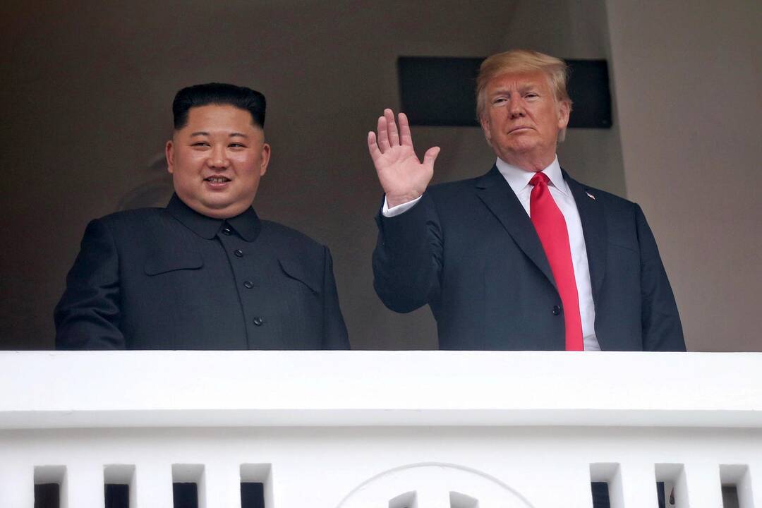 D. Trumpo ir Kim Jong Uno susitikimas Singapūre