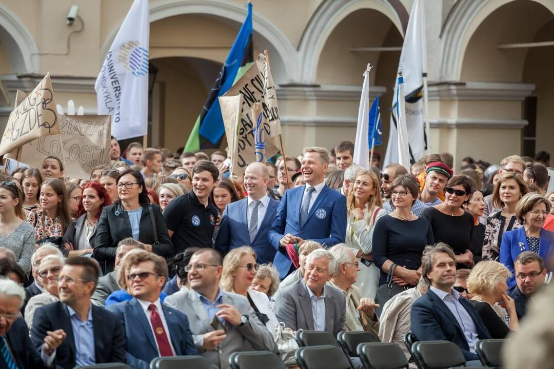 Vilniaus meras sveikino sostinės jaunimą