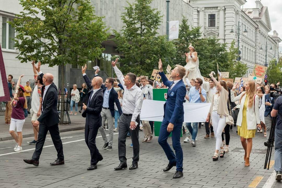 Vilniaus meras sveikino sostinės jaunimą