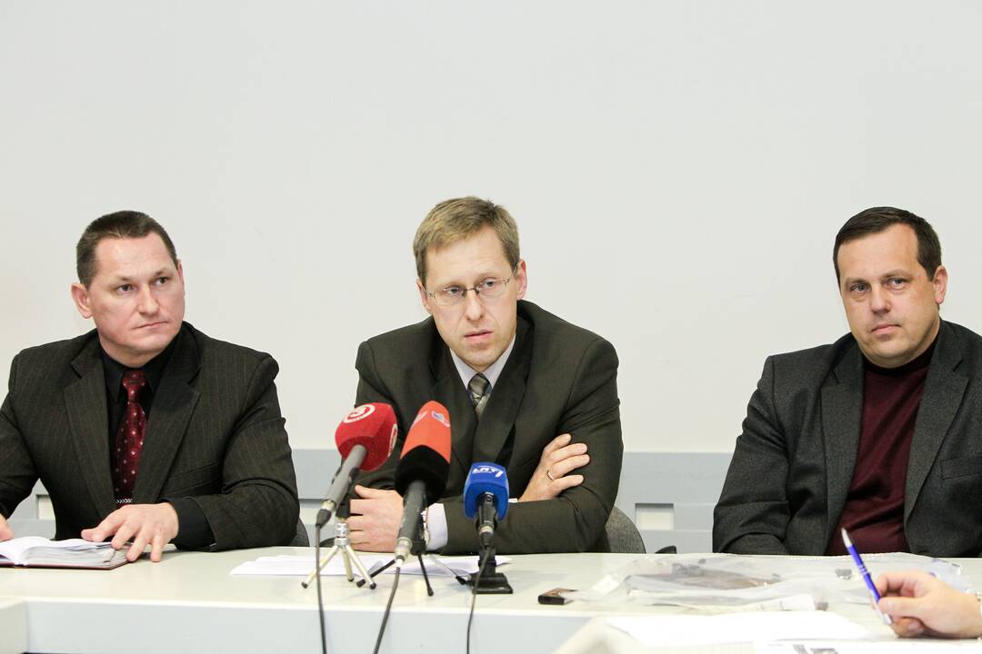 Spaudos konferencija prokuratūroje