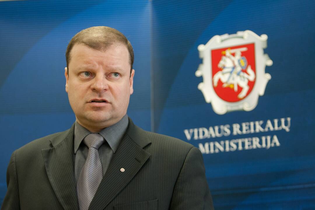 S. Skvernelis prezidentės kritiką įvardijo lemiama pasitraukimo priežastimi