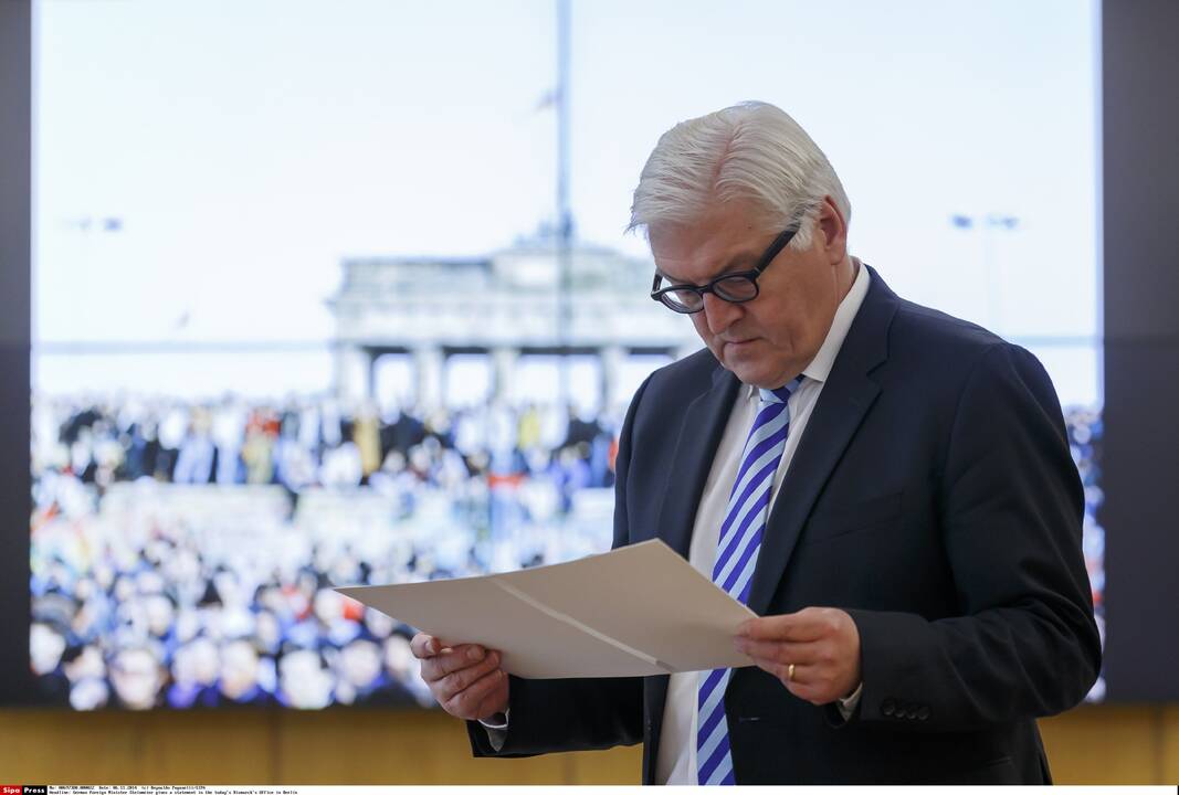 Vokietijos užsienio reikalų ministras kitą savaitę Maskvoje aptars Ukrainos krizę