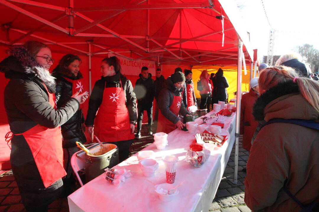 Akcija „Maltiečių sriuba“ Klaipėdoje