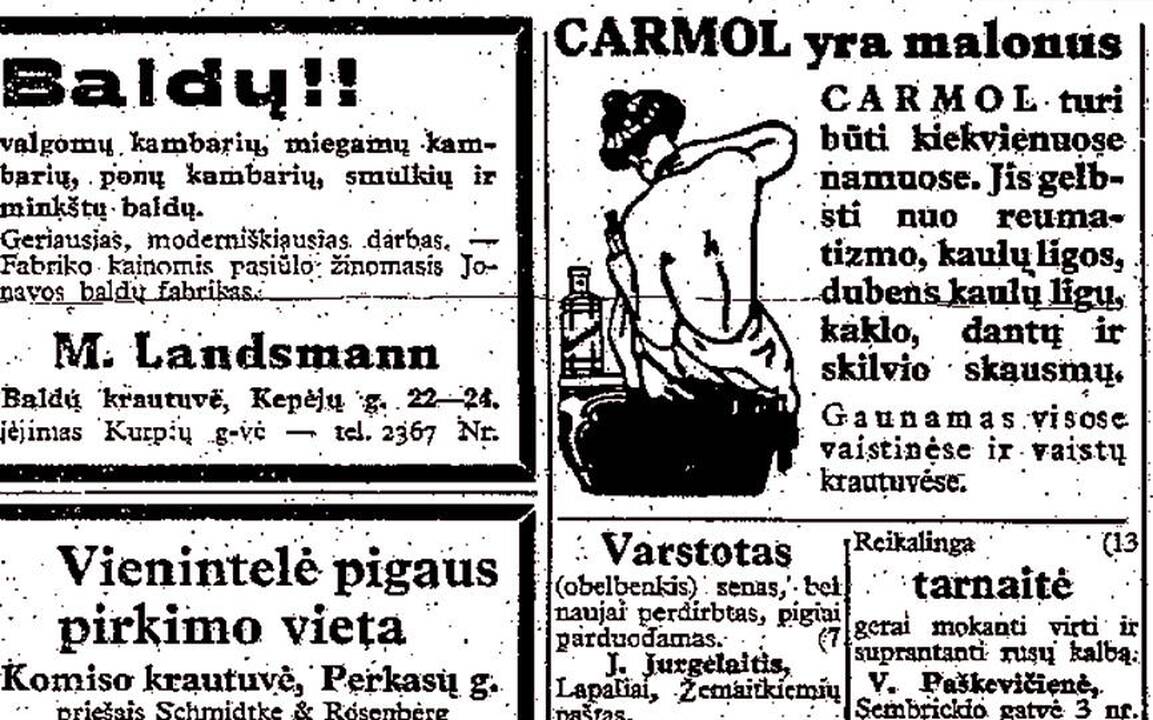 Senovinė reklama