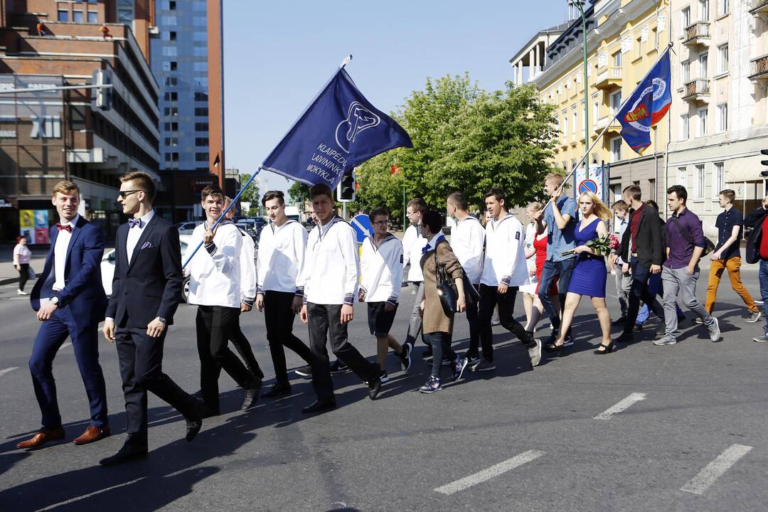 Klaipėdoje – paskutinis skambutis