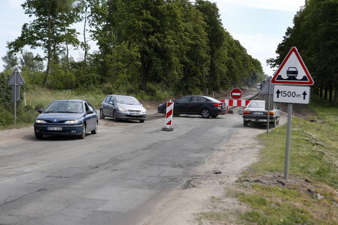 Uždaryta Tilžės gatvė