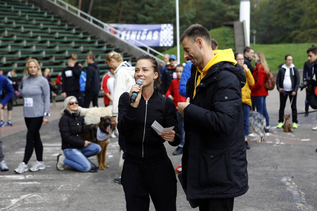 „Linksmųjų pėdučių“ bėgimas 2018