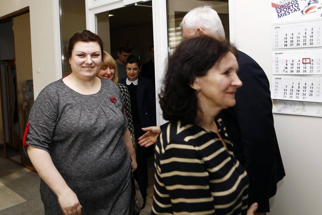 Meras susitiko su ukrainiečiais