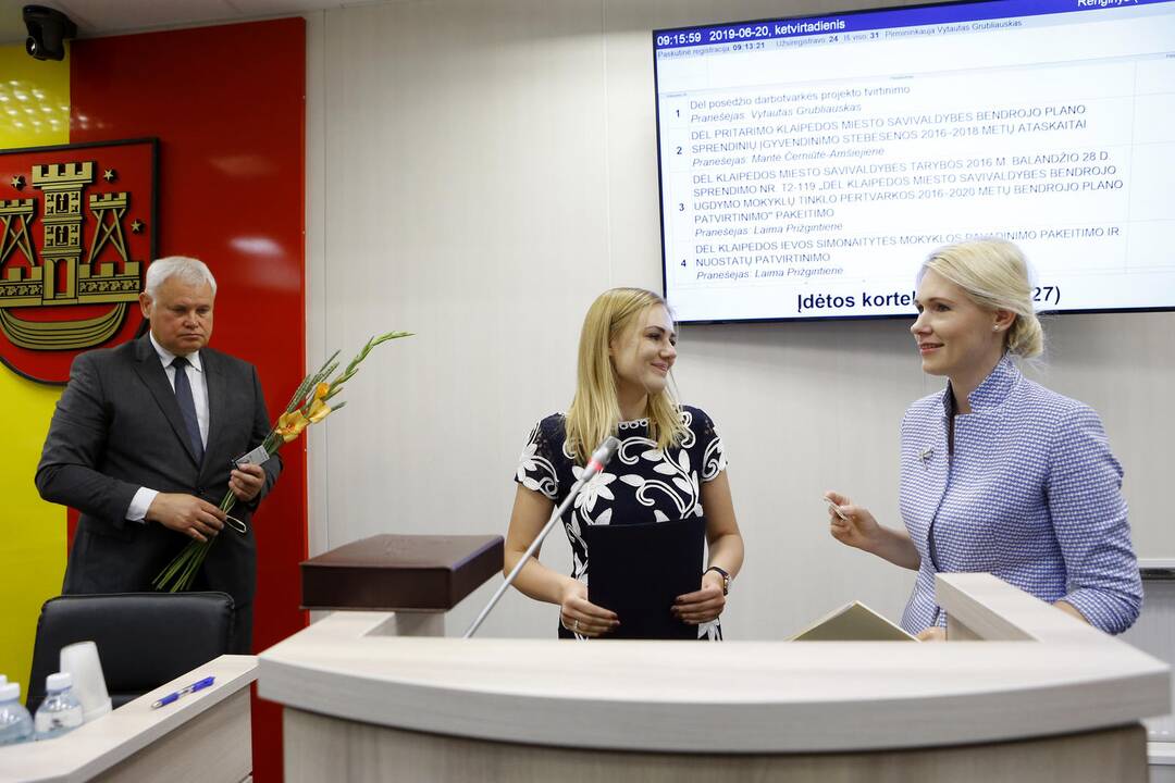 Klaipėdos miesto taryba 2019 06 20