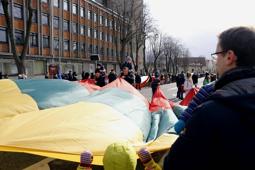  Lietuvos nepriklausomybės atkūrimo šventė Klaipėdoje