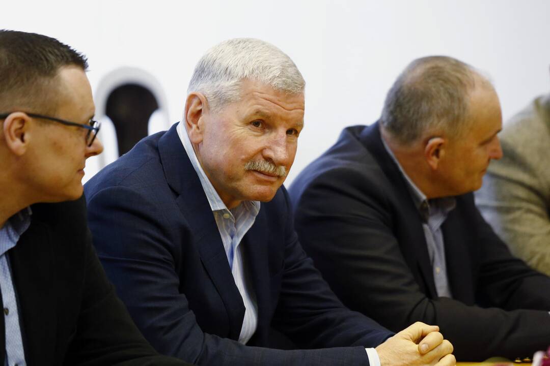 Miesto vadovai pasveikino "Neptūnas-Akvaservis" komandą