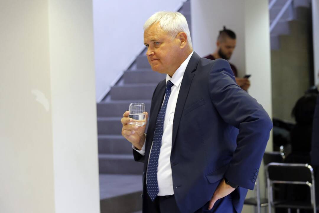 V. Grubliausko spaudos konferencija